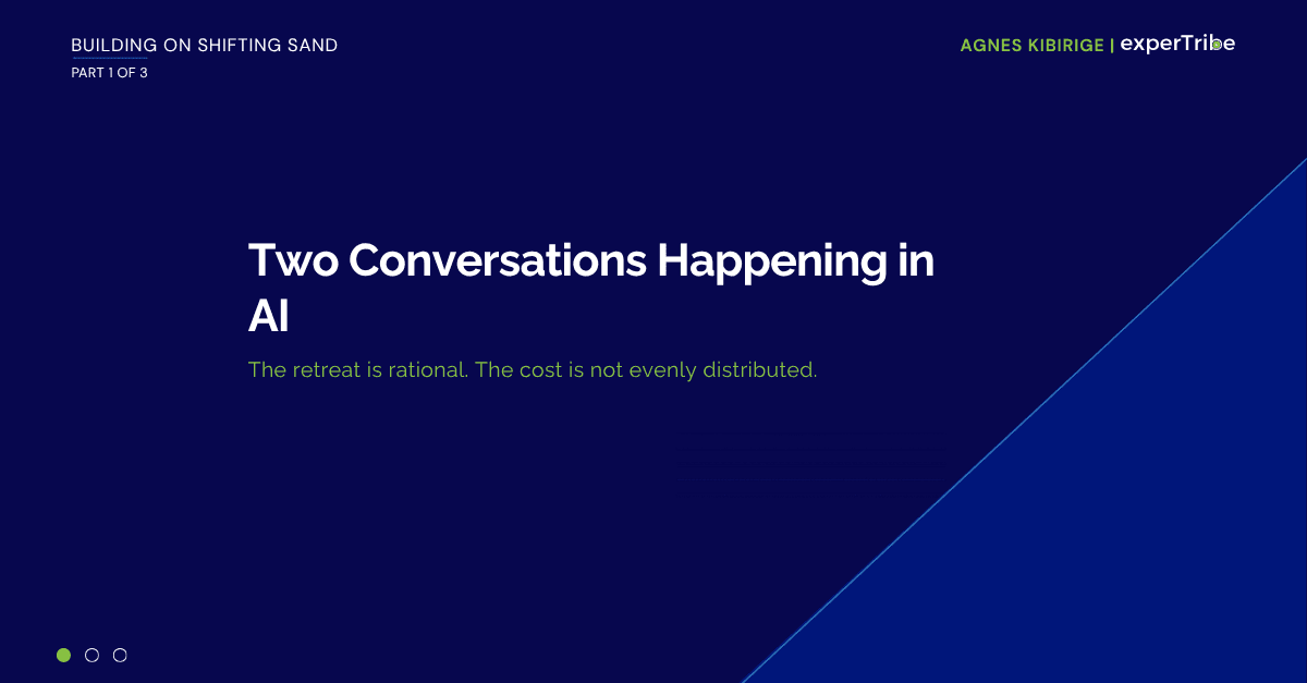 Building on Shifting Sand